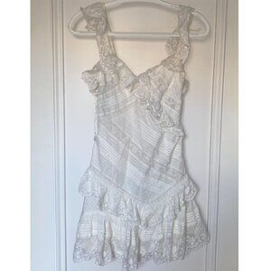 Love Shack Fancy Bensley White Dress